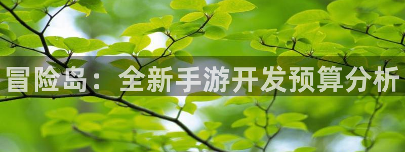 三牛娱乐官网登录入口下载苹果：冒险岛：全新手游开发预算分析