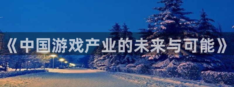 三牛公司：《中国游戏产业的未来与可能》